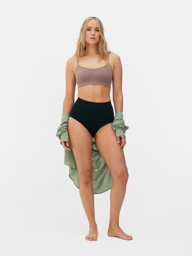 Seamless High-Waisted Shaping Briefs