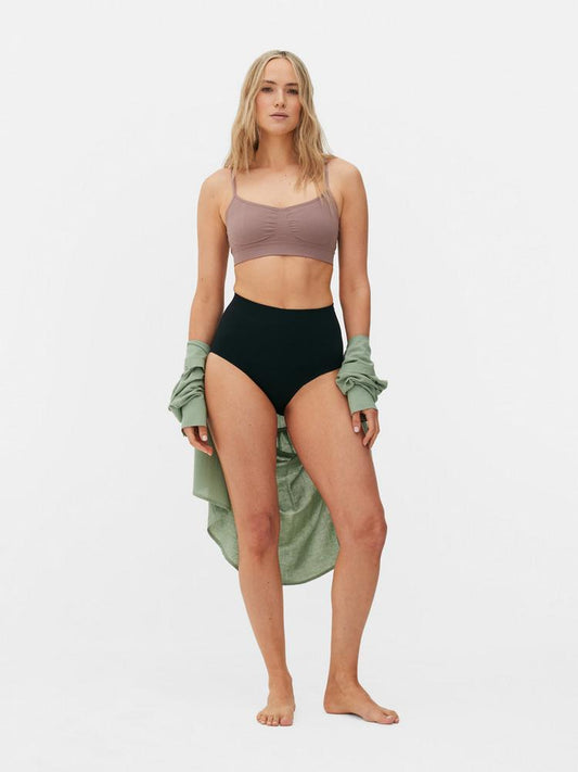 Seamless High-Waisted Shaping Briefs
