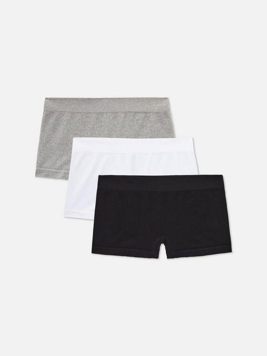 3pk Seamless Boyshort Boxer Briefs