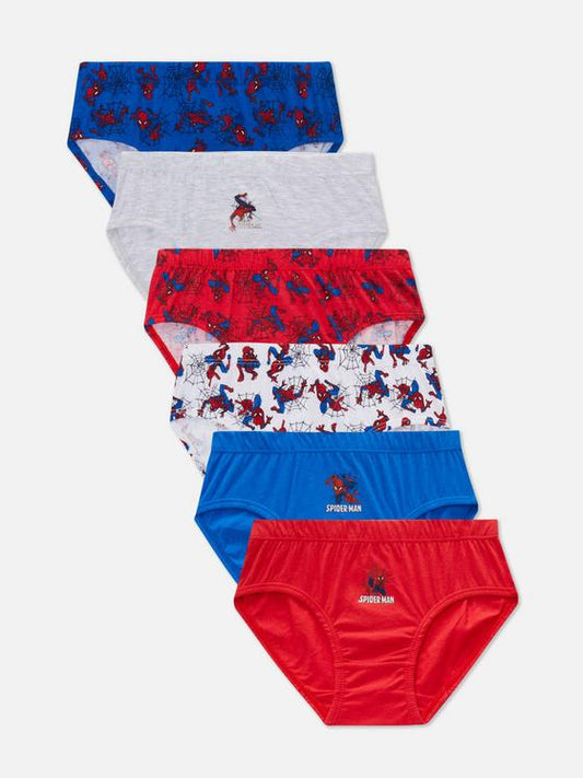 6pk Marvel Spider-Man Briefs