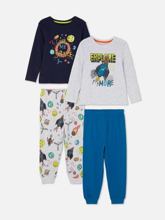 2pk Space Graphic Pyjamas