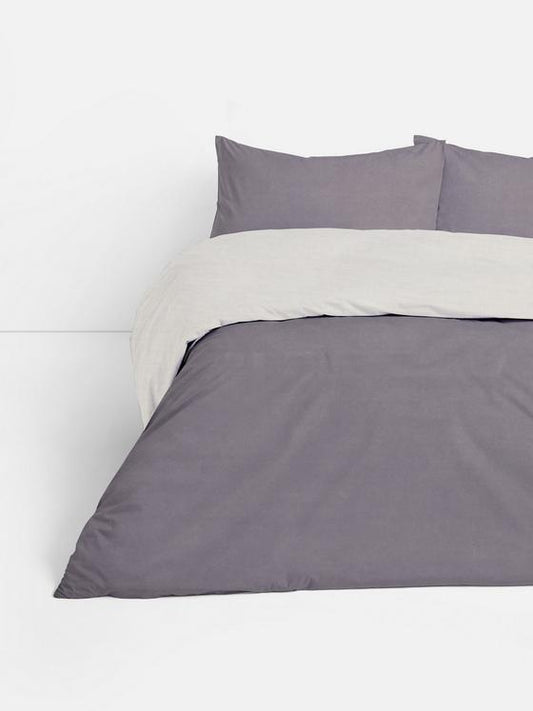Reversible Colour King Duvet Cover Set