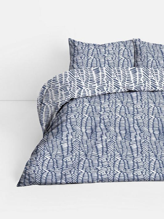 Paint Stroke Print King Duvet Cover Set