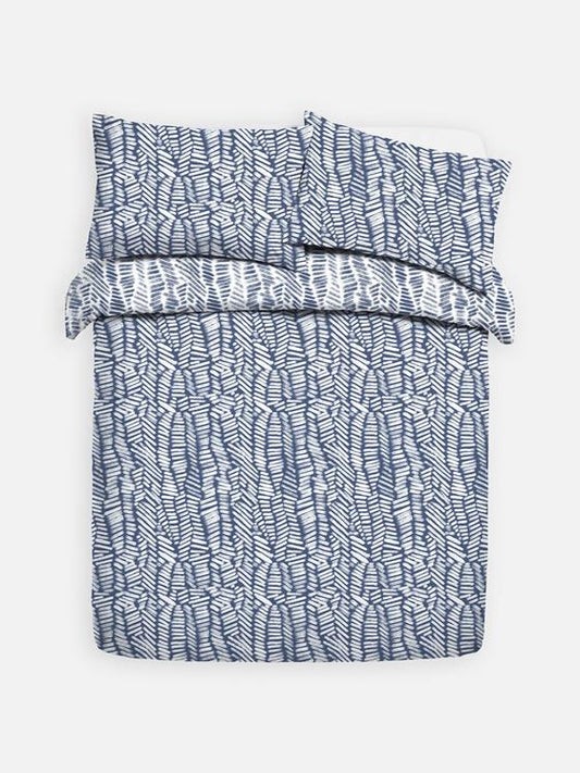Paint Stroke Print King Duvet Cover Set