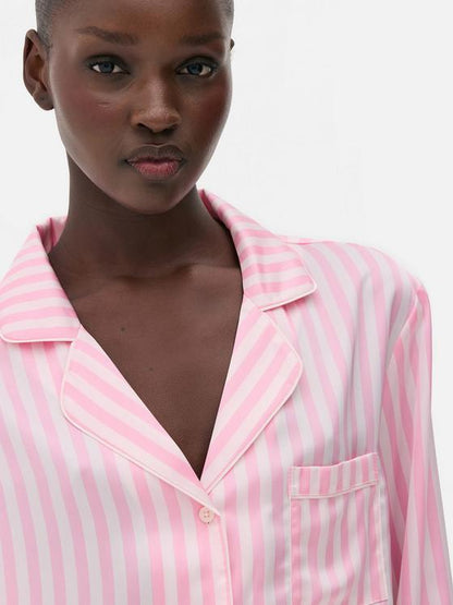 Satin Stripe Pyjamas