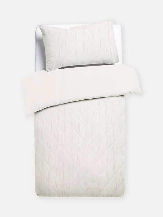 Diamond Pinsonic Single Duvet Cover Set