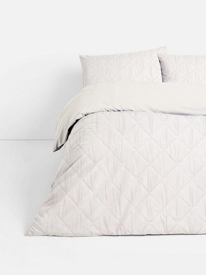 Diamond Pinsonic Super King Duvet Cover Set