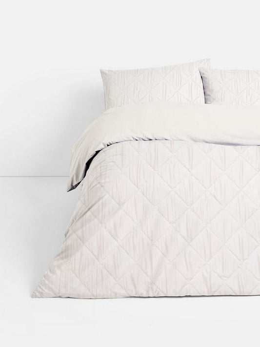 Diamond Pinsonic Super King Duvet Cover Set