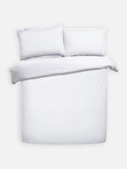 Seersucker Double Duvet Set