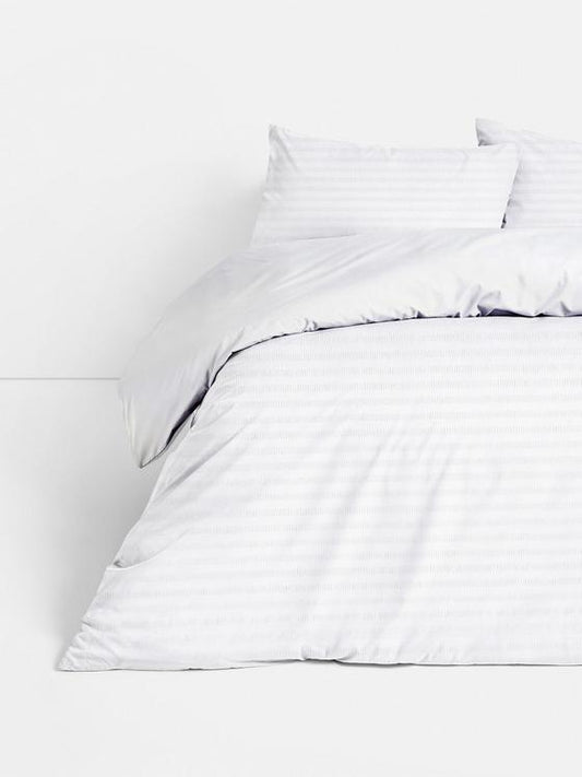 Seersucker King Size Duvet Set