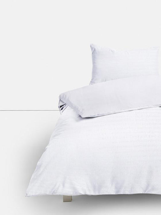 Seersucker Single Duvet Cover Set