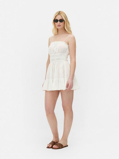 Ruched Mini Dress
