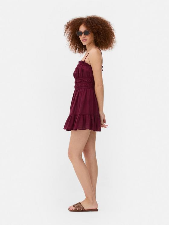Ruched Mini Dress