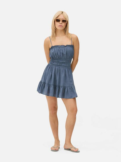 Ruched Mini Dress