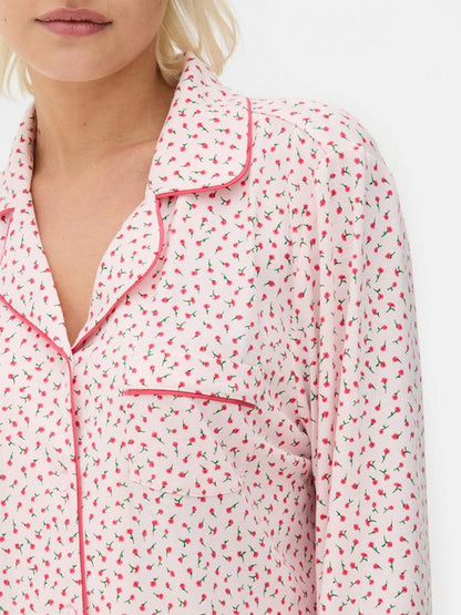 Printed Boyfriend Pyjama Set