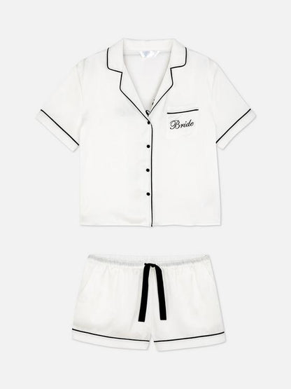 Bride Satin Pyjamas