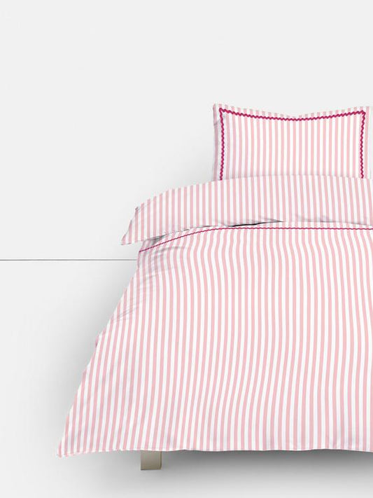 Striped Single Duvet Cover Set