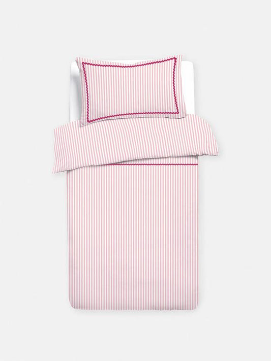 Striped Single Duvet Cover Set
