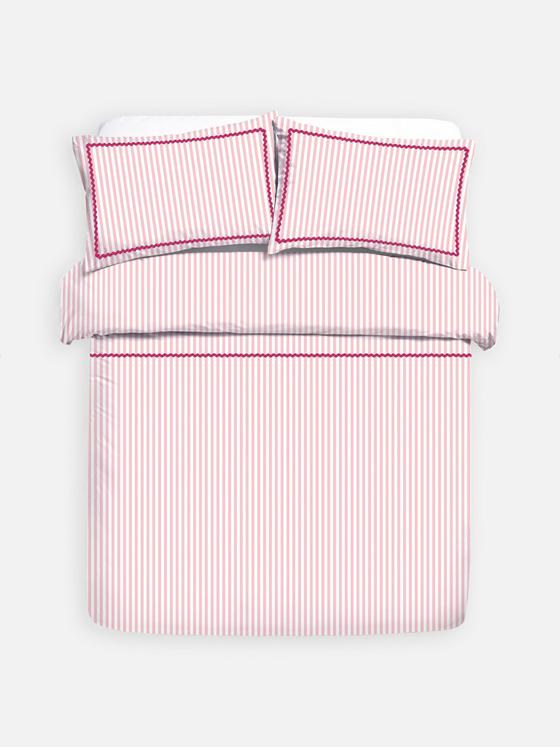 Striped Super King Duvet Cover Set