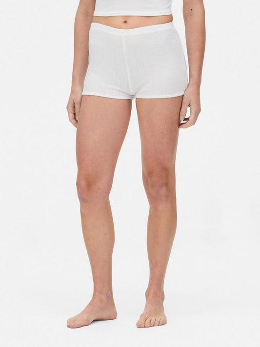 Pointelle Pyjama Shorts
