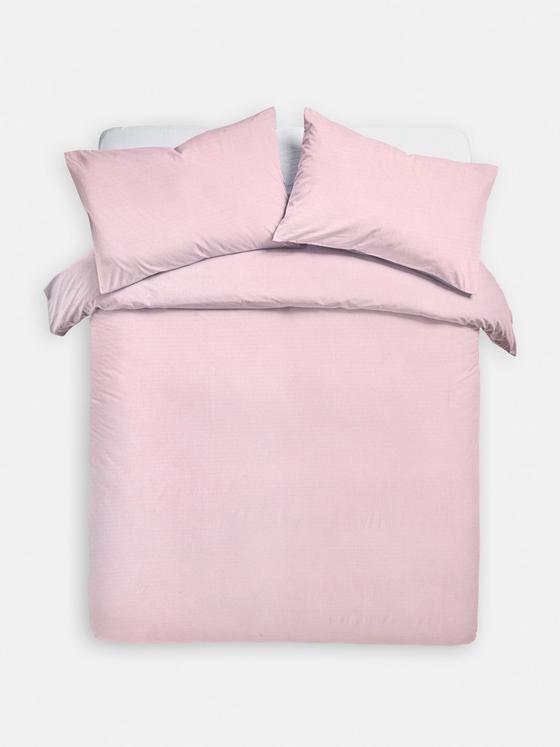 Stripe Seersucker Double Duvet Cover Set
