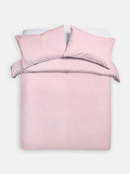 Stripe Seersucker Double Duvet Cover Set