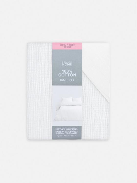 Muslin Double Duvet Cover Set