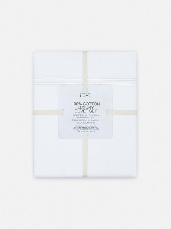 Luxury Cotton King Size Duvet Set