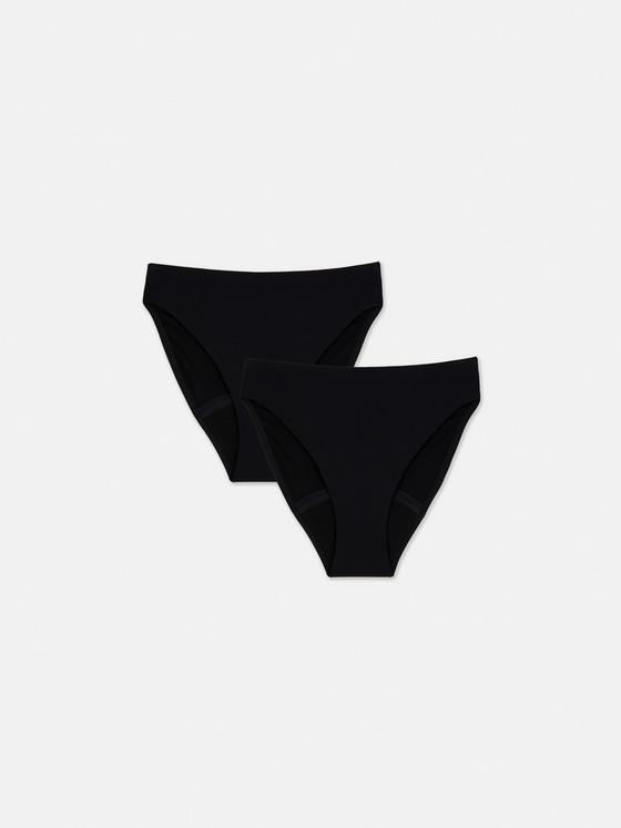2pk Period Underwear Seamless Mini Briefs