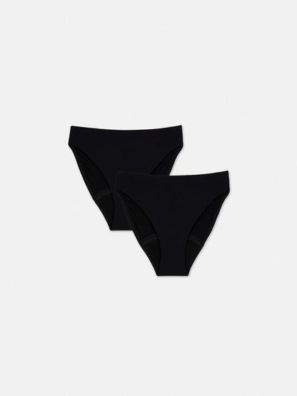2pk Period Underwear Seamless Mini Briefs