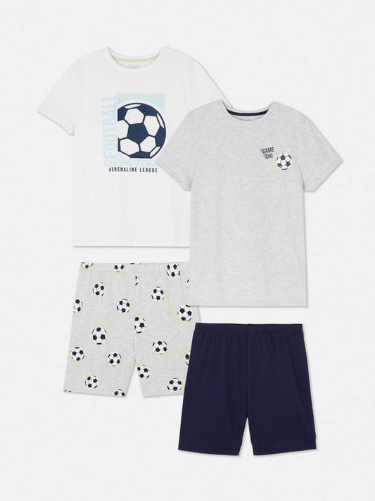 2pk Short Football Pyjamas