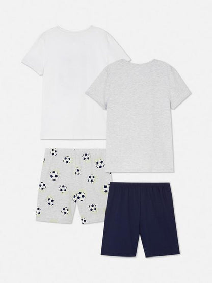 2pk Short Football Pyjamas
