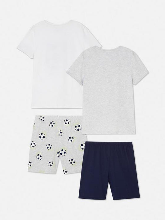 2pk Short Football Pyjamas