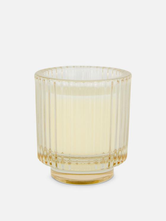 Fluted Votive Candle Jar