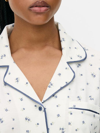 Printed Jersey Short Pyjamas