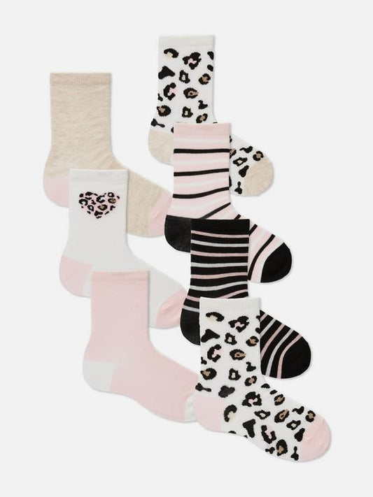 7pk Ankle Socks