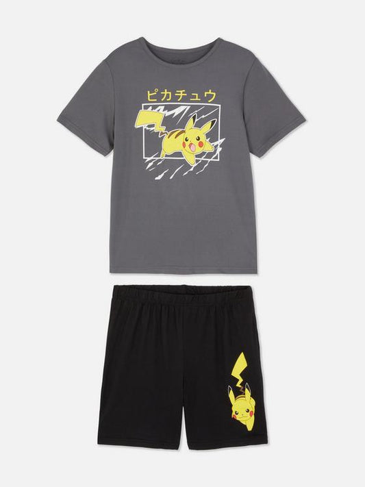 Pokémon Pikachu Short Graphic Pyjamas