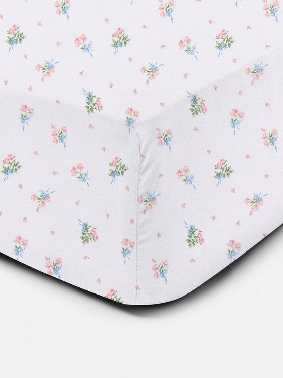 Printed King Size Fitted Sheet