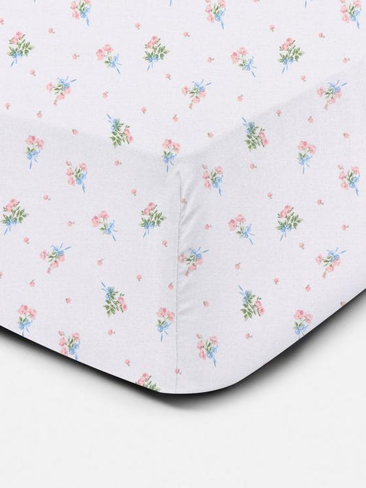 Printed King Size Fitted Sheet