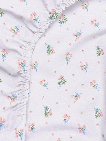 Printed King Size Fitted Sheet