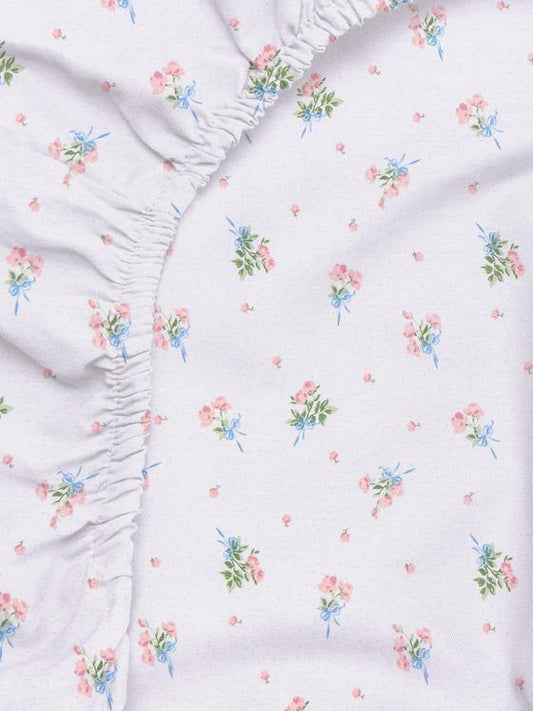 Printed King Size Fitted Sheet