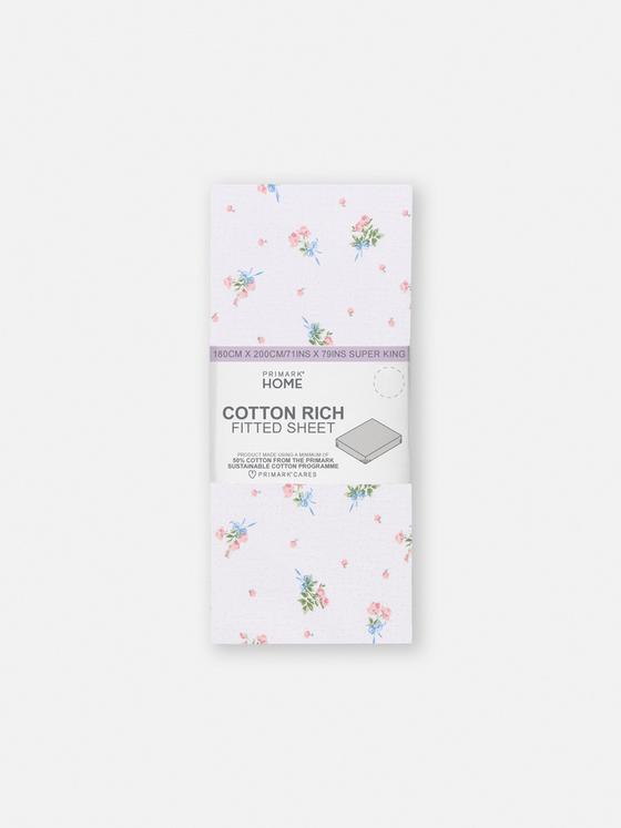 Ditsy Floral Super King Fitted Sheet