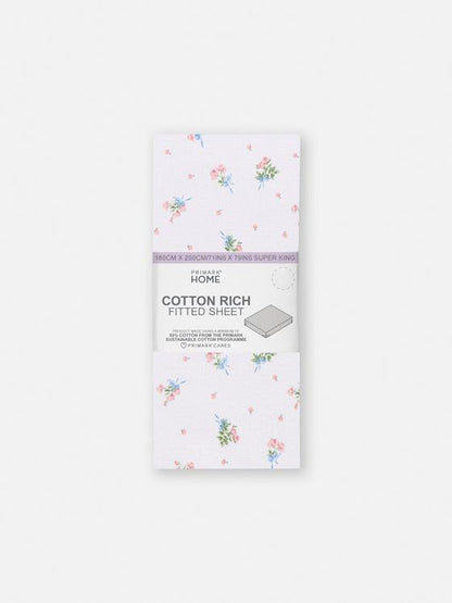 Ditsy Floral Super King Fitted Sheet