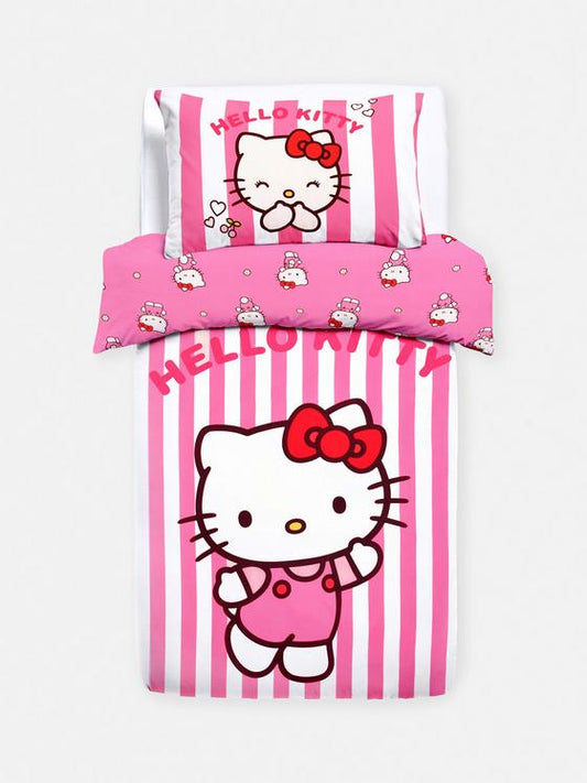 Hello Kitty Single Duvet Cover Set