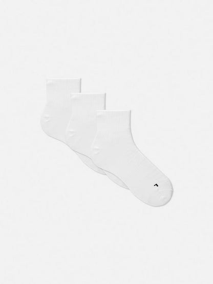 3pk Anti-Blister Trainer Socks