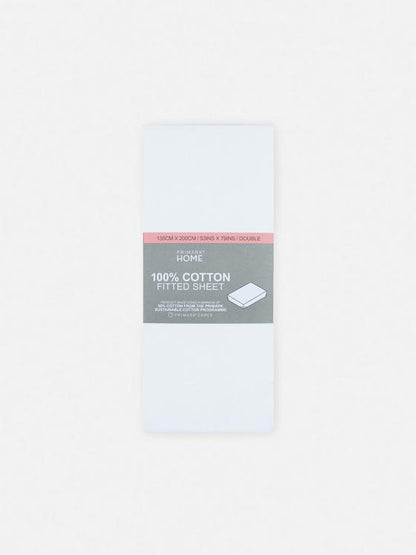 Double Sateen Fitted Sheet
