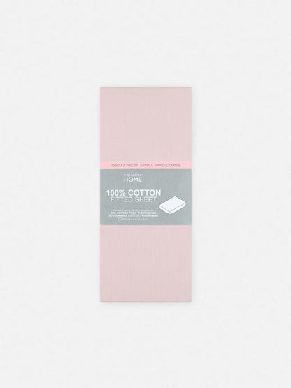 Double Sateen Fitted Sheet