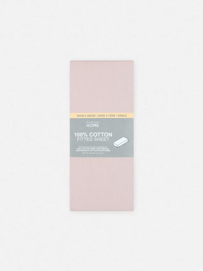 Single Sateen Fitted Sheet