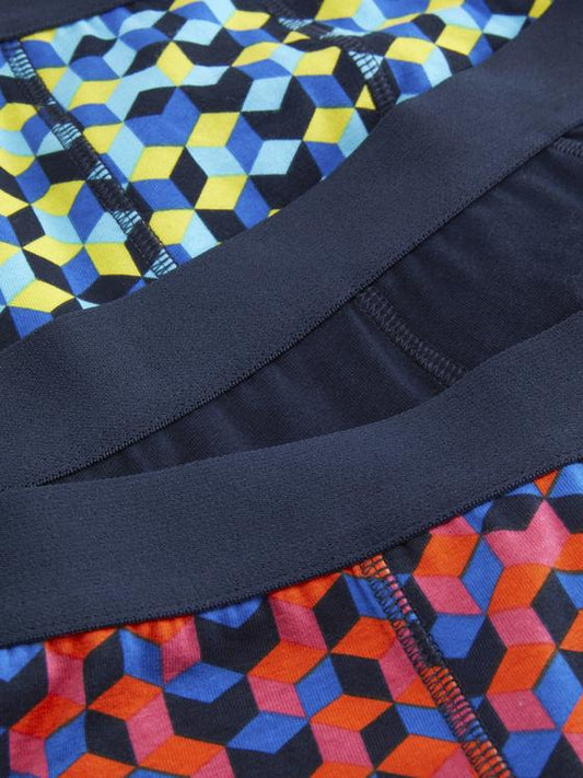 10pk Geometric Trunk Briefs