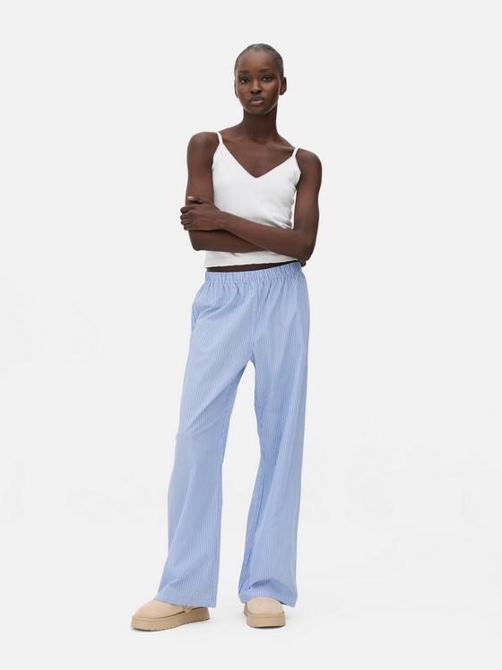 Pointelle Cropped V-Neck Pyjama Cami